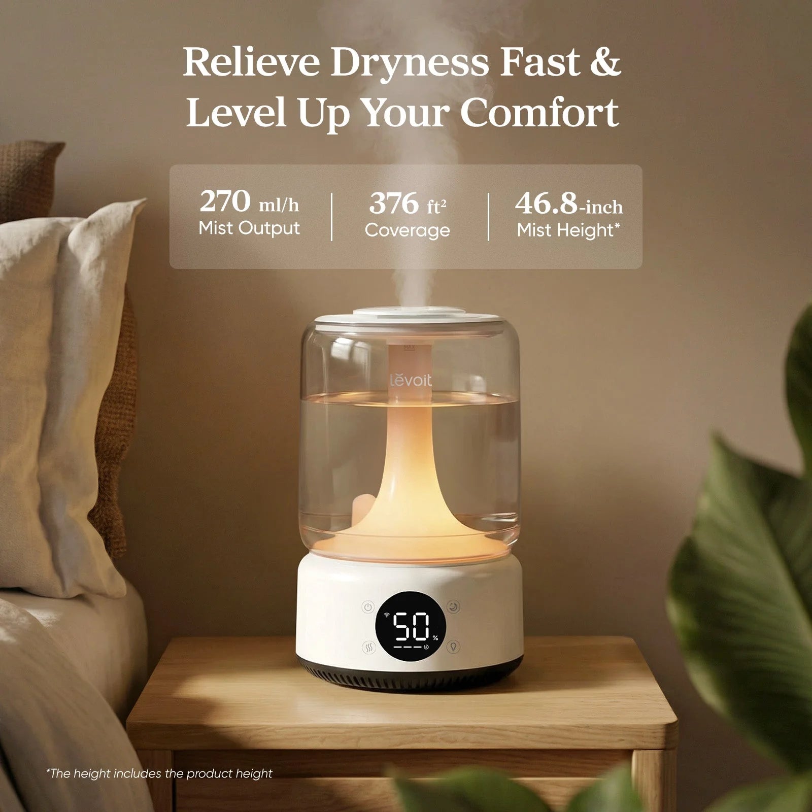 Levoit NeoClassic 450S Smart Humidifier