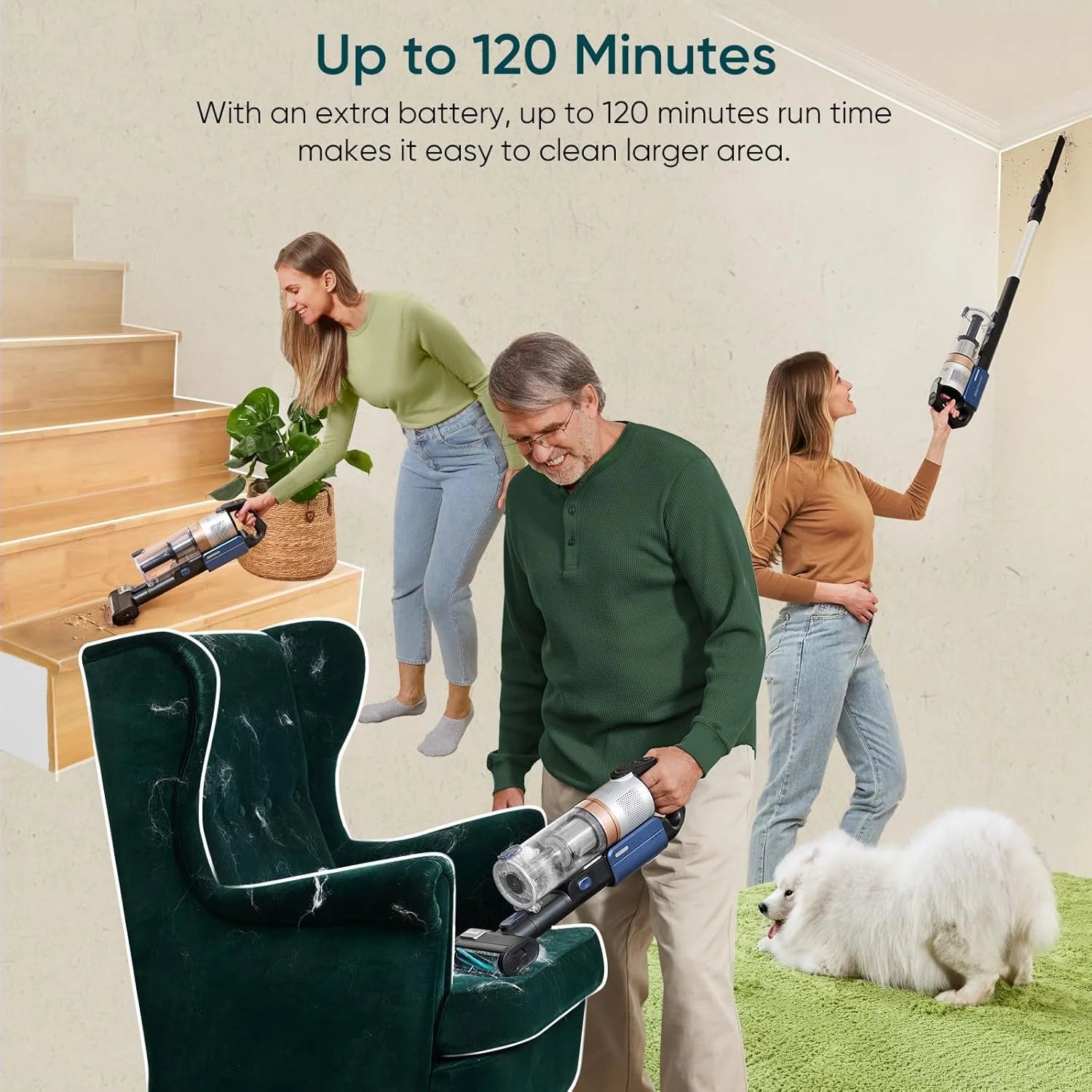 Levoit LVAC-300 Cordless Vacuum Replacement Battery