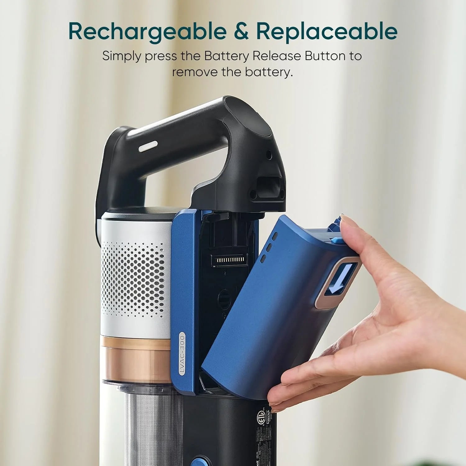 Levoit LVAC-300 Cordless Vacuum Replacement Battery