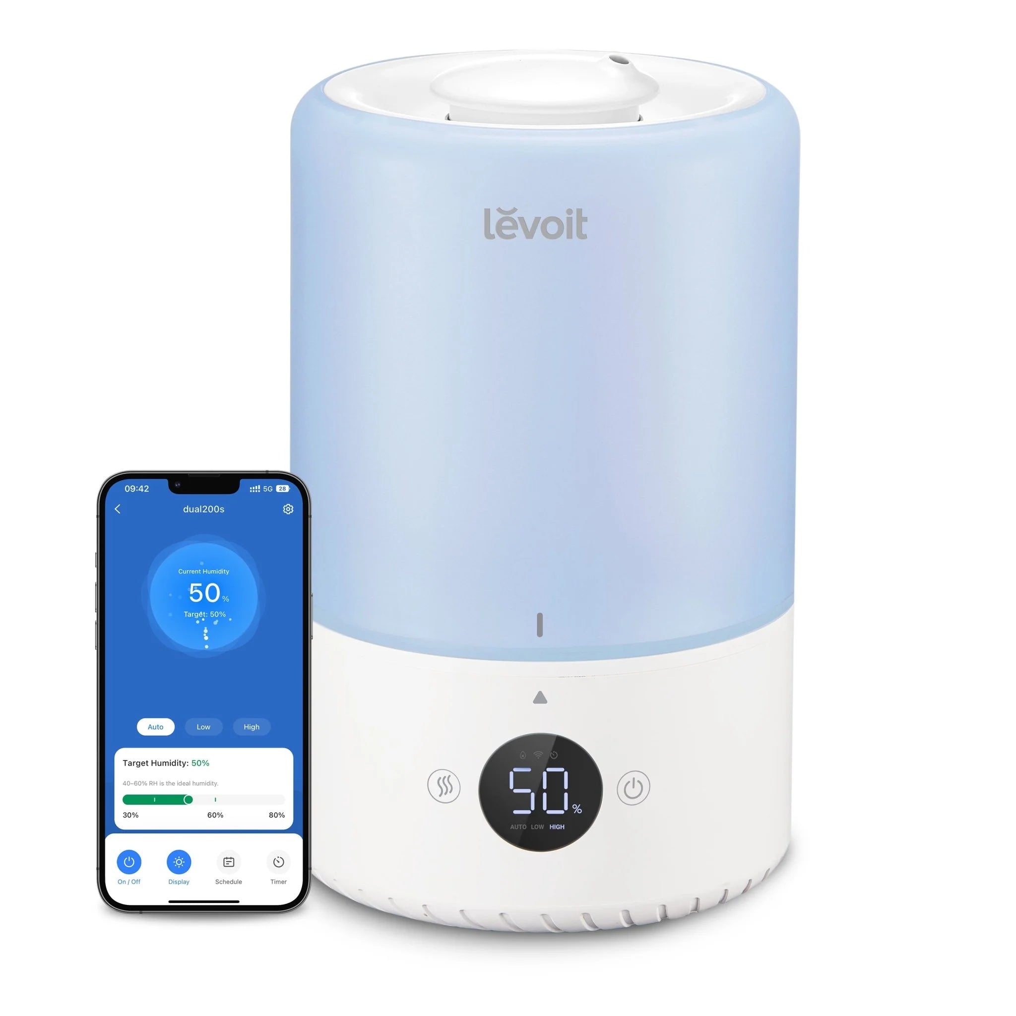 Levoit Dual 200S Smart Top-Fill Ultrasonic Humidifier