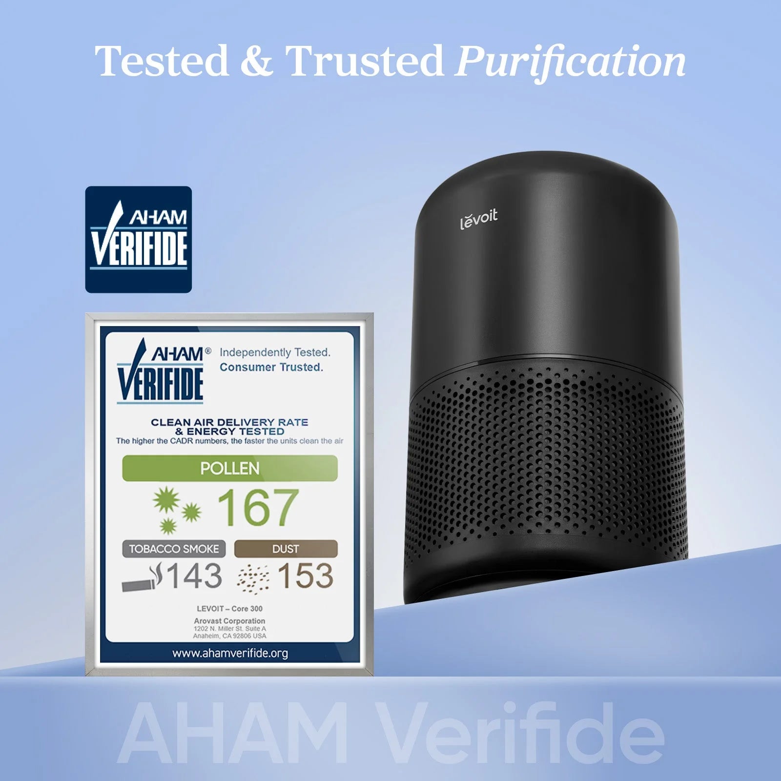 Levoit Core® 300-P Black Air Purifier